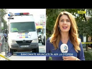 Stirile Kanal D() - Bancomate aruncate in aer la Otopeni! Editie de pranz
