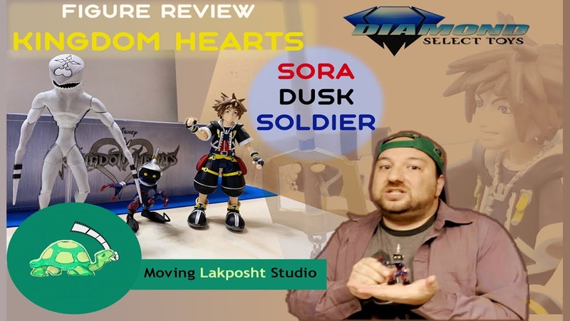 Kingdom Hearts Collectors Action Figures Review Sora, Dusk Soldier, , Diamond Select