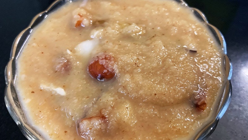 Suji ka halwa, घर ब ठ सबस आस न तर क स बन य स व