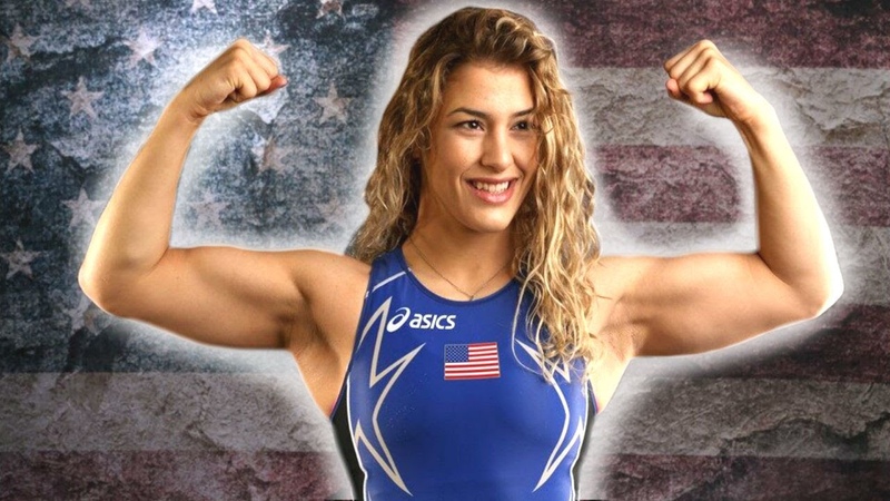 Helen Maroulis CHAMPION OLIMPIC RIO 2016 Wrestling Workout WRESTLING