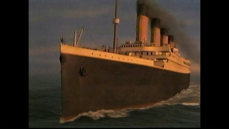 Titanic Rose Flying Scene 1998 VHS