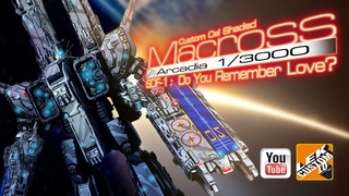 Custom Cel Shaded SDF-1 MACROSS : Arcadia 1/3000 Do You Remember Love By LEK Custom
