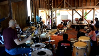 Steve Smith with Zakir Hussain with Jack DeJohnette