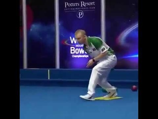 Jogada de bocha profissional