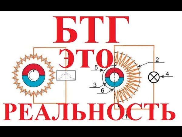 БТГ все ближе 100 бесплатного электричества Free energy