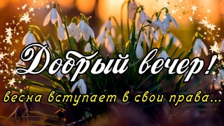 💗НОВИНКА! ДОБРЫЙ ВЕЧЕР! 💝 СЛОВА ИМЕЮЩИЕ СМЫСЛ🌹!