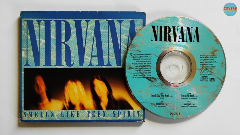Nirvana Smells Like Teen Spirit, cd single unboxing, 4