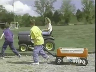 Rescue 911: Boy vs. Riding Lawn Mower