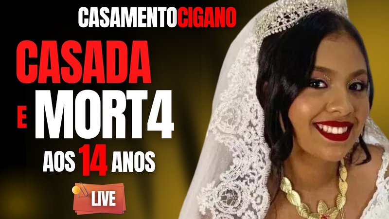 COM 14 ANOS, A CIGANA CASOU E M0 RR3 U C, DRA ROSANGELA MONTEIRO CRIME S,