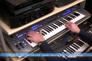 Earth, Wind & Fire - Let’s Groove - (YAMAHA TYROS 5)