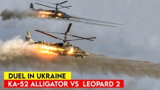 Duel in Ukraine: Ka-52 Alligator vs Leopard 2