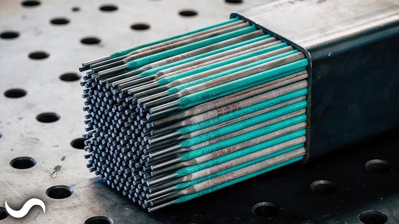 Damascus Steel From Stick Welding