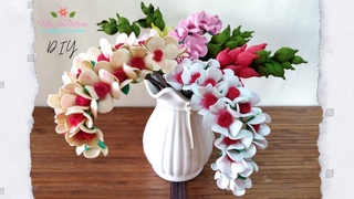 . HANDMADE FOAM FLOWER