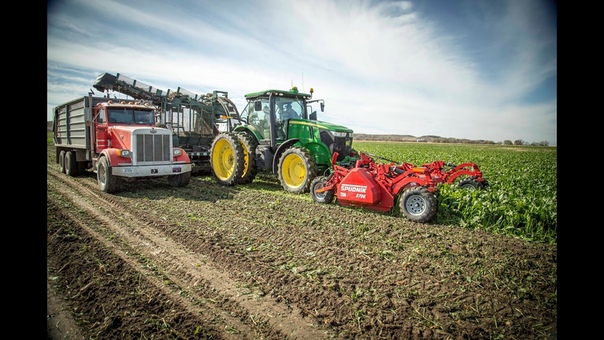 Spudnik Sugar Beet Product Range + John Deere 7200 R + John Deere 8310 R + Case