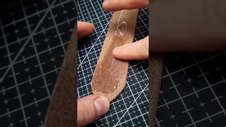 Ремень из кожи Horween часть 1. #handmade #изделиеизкожи #кожа #асмр #asmr #рекомендации #процесс