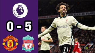 Manchester United vs Liverpool (0-5) | Extended Highlights and Goals - Premier League 2021/22 (HD)