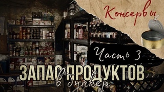 Заготовка продуктов длительного хранения на случай БП, ЧС, войны, эпидемии, апокалипсиса. Часть 3