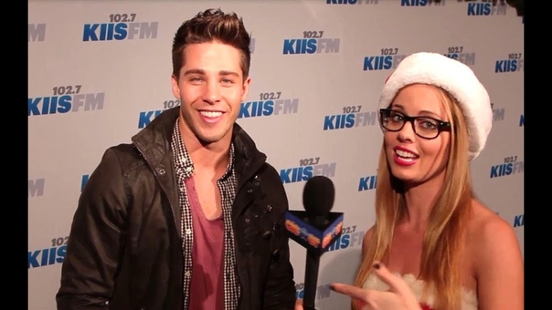 Dean Geyer Talks Glee and Shirtless Photos KIIS FM Jingle Ball 2012