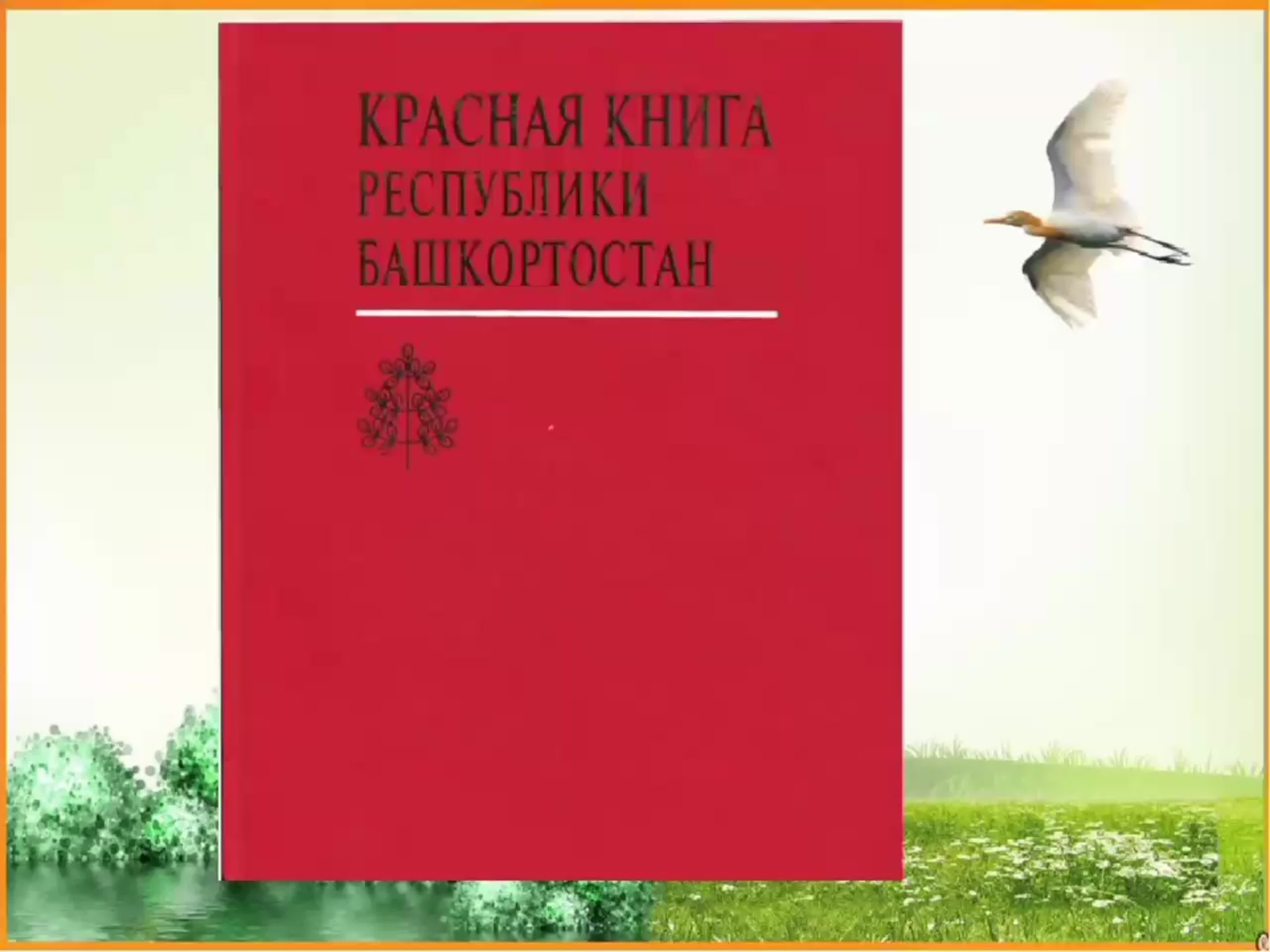 Название красной книги Башкортостана