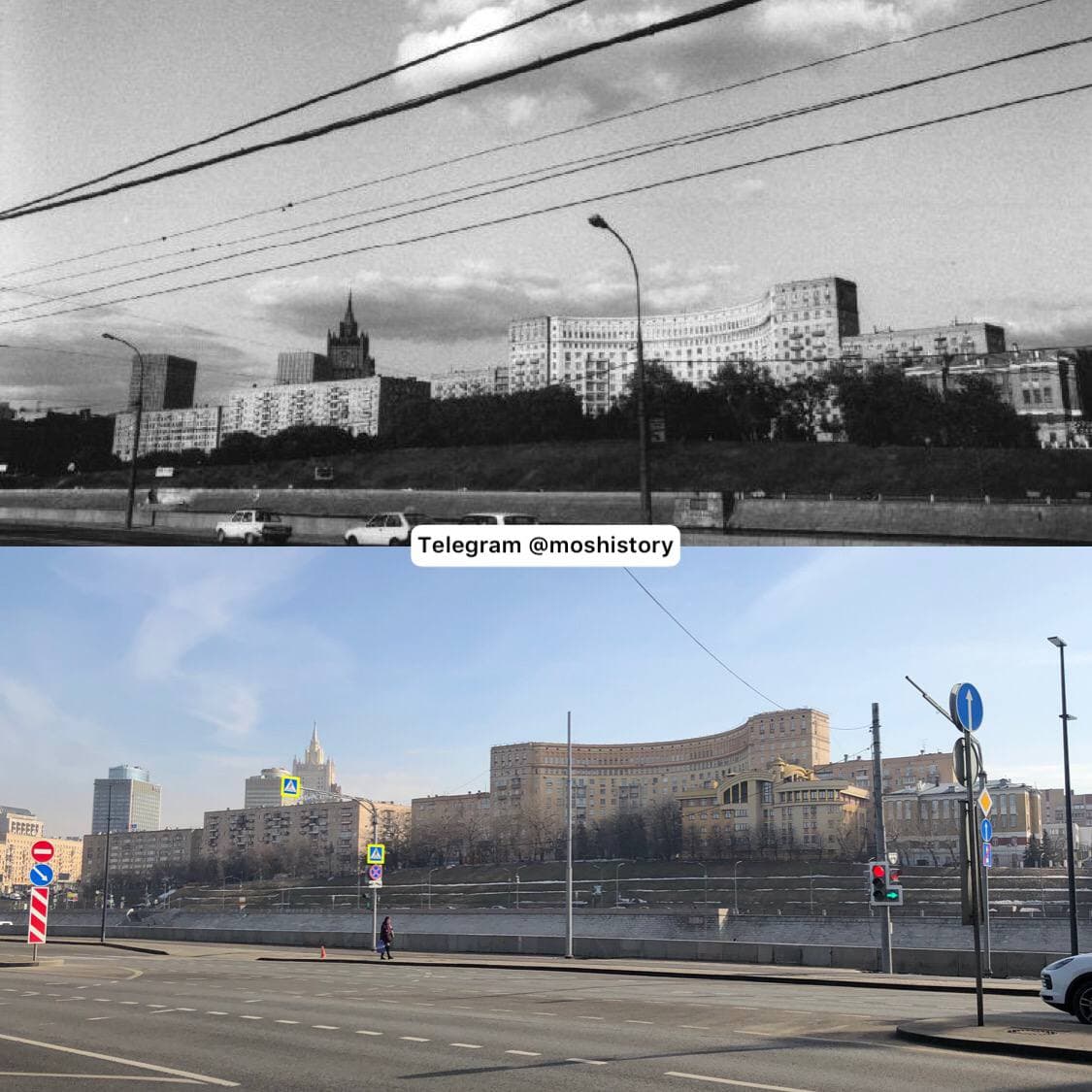 Вид на МИД С Бережковской набережной