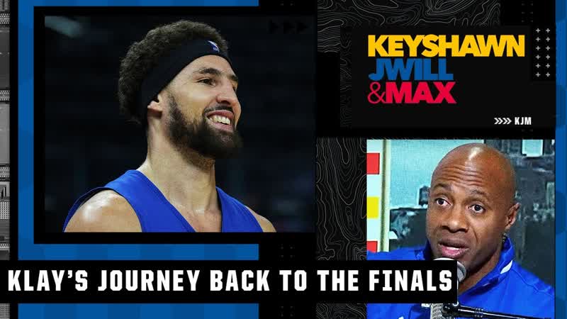 JWill shows appreciation for Klay Thompsons journey back to the NBA Finals ,