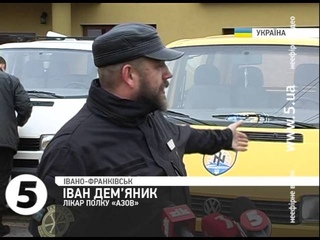 Франківський благодійник поповнив автопарк бійцям Азову