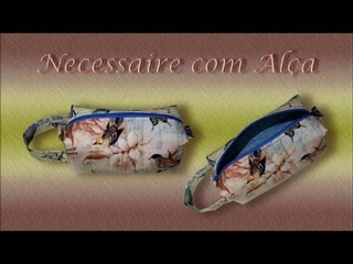 NECESSAIRE BOX COM ALÇA