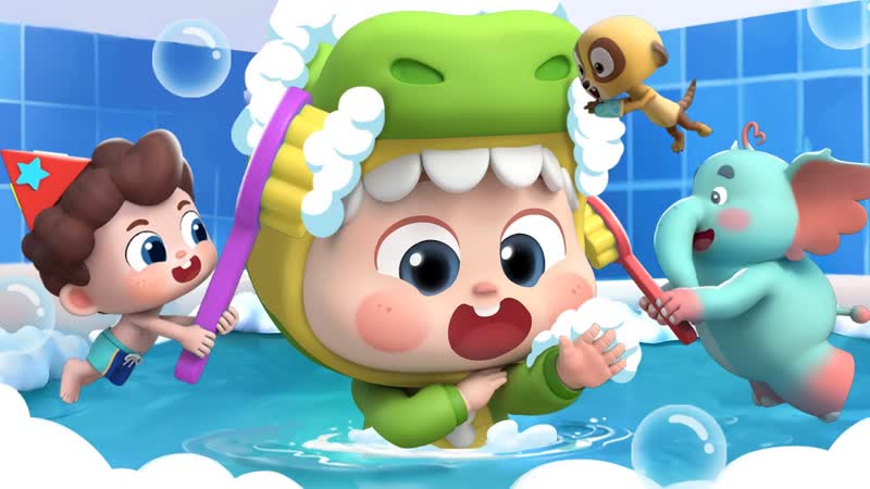 Fun Bath Time Song, Bubble Bath, Learn Colors, Nursery Rhymes Kids Songs, Baby