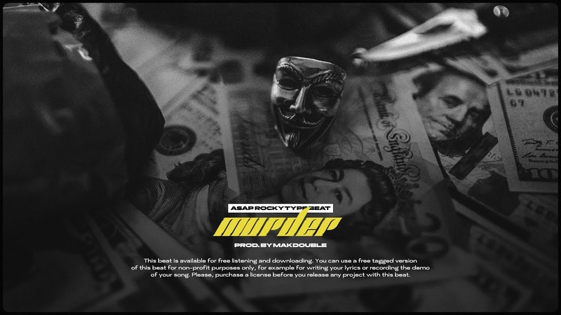 FREE Asap Rocky Type Beat Murder, Hard Rap, Trap Instrumental