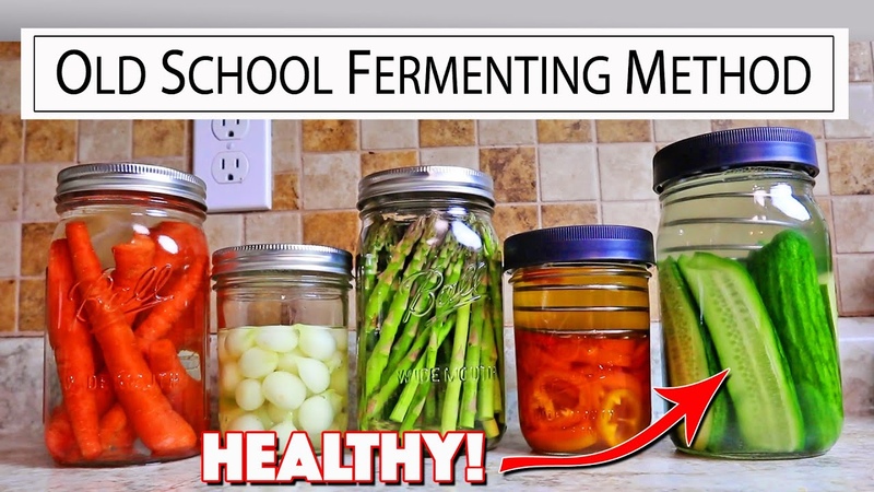 Lacto Ferment Vegetables Old School Way Of Preserving