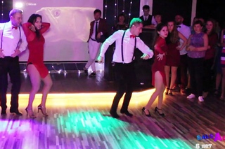 Bachata bootcamp at SalsActive birthday (Perm)