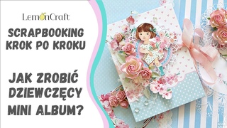 Mini album scrapbooking - jak zrobi album na zdjcia do torebki