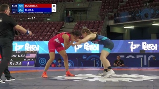 Qual. WW - 72 kg: Z. SGHAIER (TUN) v. A. ELOR (USA)