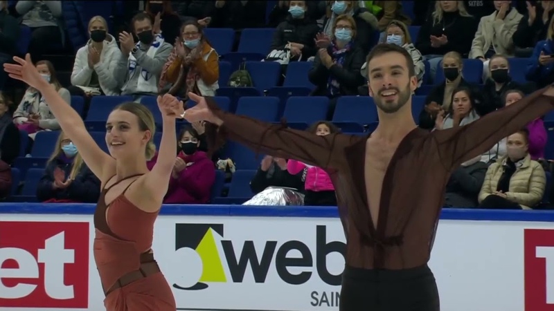 Gabriella PAPADAKIS, Guillaume CIZERON FRA Free Dance Finlandia Trophy 2021