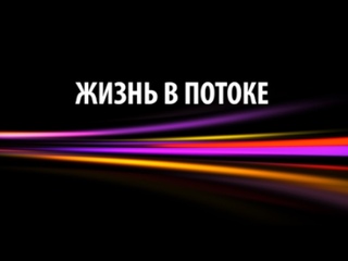 Жизнь в потоке - это....