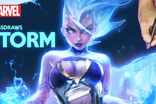 Ross Draws STORM (X-MEN)