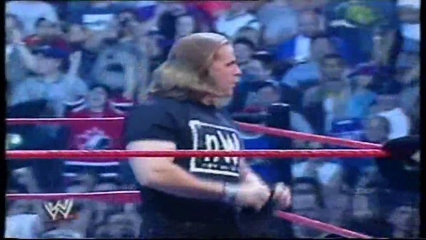 Kevin Nash introduces Shawn Michaels as the new member of the n Wo ( WWE RAW