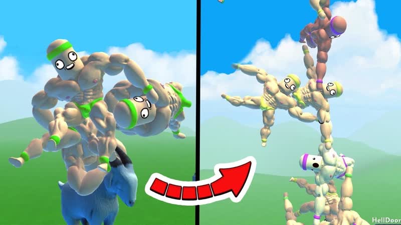 ОГРОМНАЯ ГОРА ИЗ ДРУЗЕЙ В MOUNT YOUR FRIENDS 3
