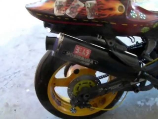 Graffiti Artist Chico’s Graffiti motorcycle