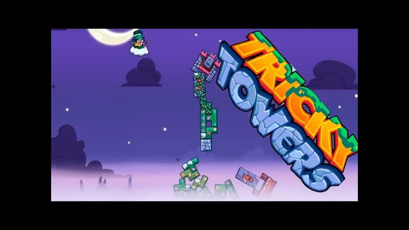 Tricky Towers Survival Challendg. Game review Tricky Towers. Fun game