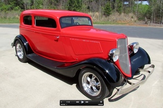 1933 Ford Victoria “Vickie“ Custom Street Rod Start Up, Exhaust, and In Depth Review