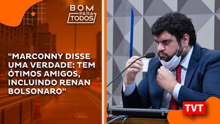 Marconny disse uma verdade: tem timos amigos, incluindo Renan Bolsonaro