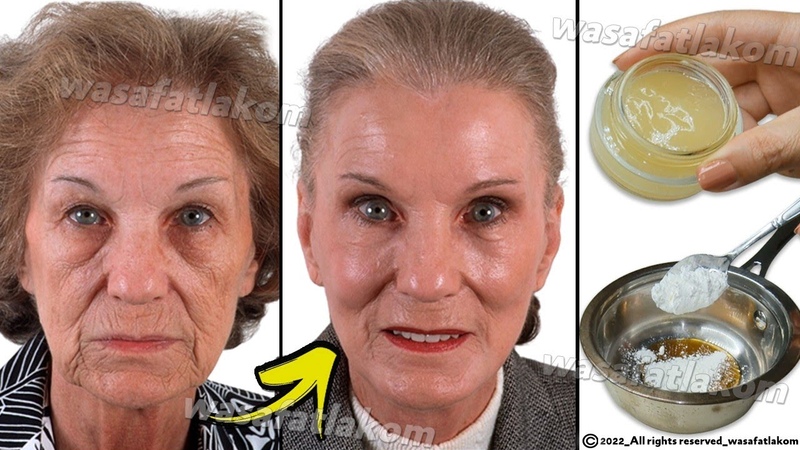 Even if you are 70, Apply it to wrinkles, it will make your face taut like glass Stronger