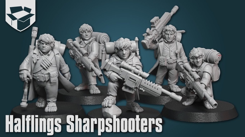 Распаковка Halflings