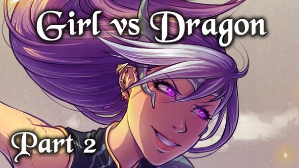Time lapse HD Girl vs dragon Part