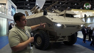 IDEX 2019 Wahash 8x8 amphibious armored vehicle IFV Calidus UAE defense industry