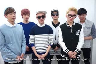 TEEN TOP - European Tour 2014 - Video Message ()