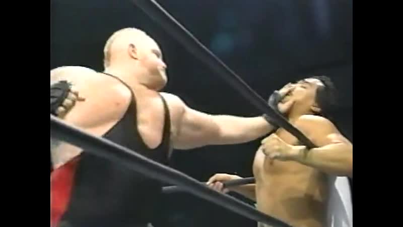 Big Van Vader Crusher Bam Bam Bigelow (c) vs Hiroshi Hase Keiji Muto (c) ( NJPW Explosion Tour 92 Day