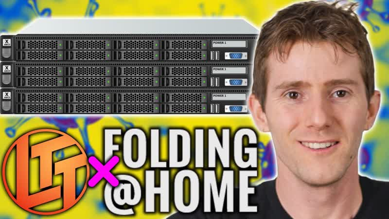 Building a 100 TB Folding Home