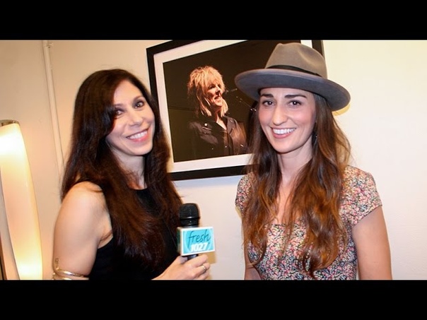 Sara Bareilles Backstage At Fresh Holiday